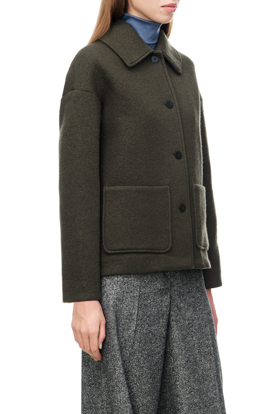 Женский Max Mara Куртка-жакет NOLANA на пуговицах (цвет ), артикул 39060626 | Фото 6