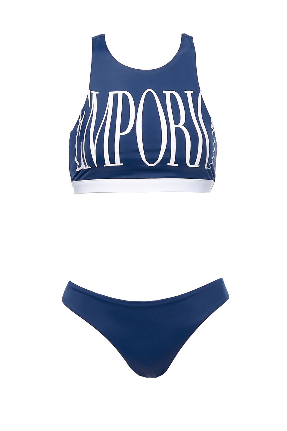 Emporio Armani Раздельный купальник с логотипом на топе (цвет ), артикул 262581-1P324 | Фото 1
