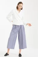 Женский Weekend Max Mara Брюки-кюлоты из натурального хлопка DURANTE (цвет ), артикул 51310701 | Фото 4