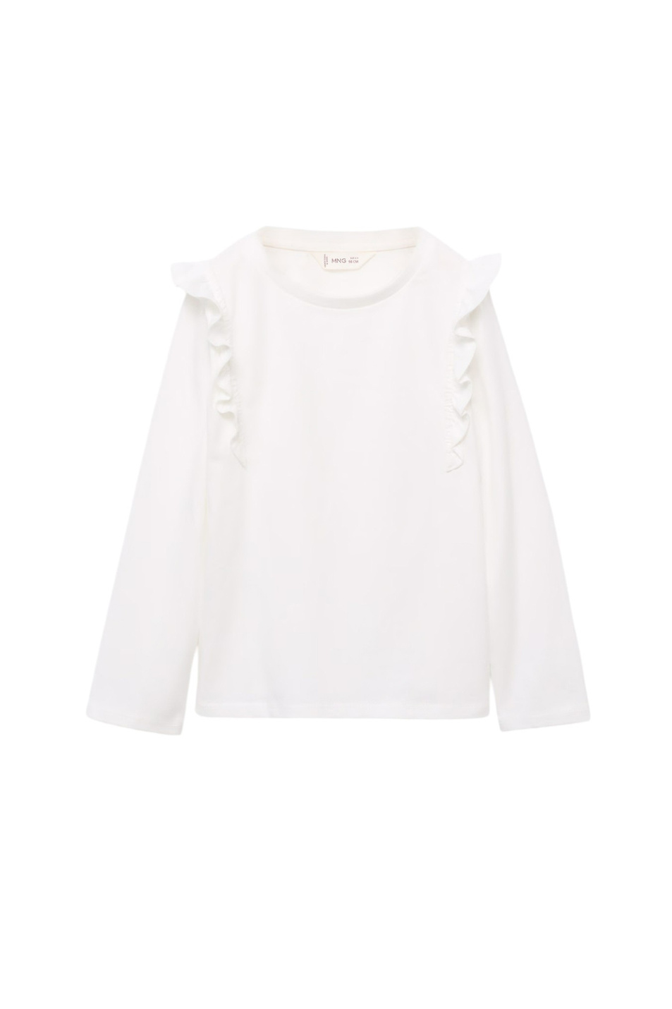 Девочкам Mango Kids Джемпер ITALY с оборками (цвет ), артикул 17005164 | Фото 1