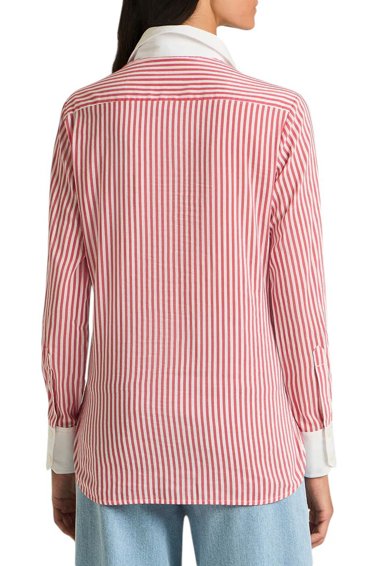 Женский Kiton Рубашка из смесового хлопка (цвет ), артикул D59429K0965E01008 | Фото 4