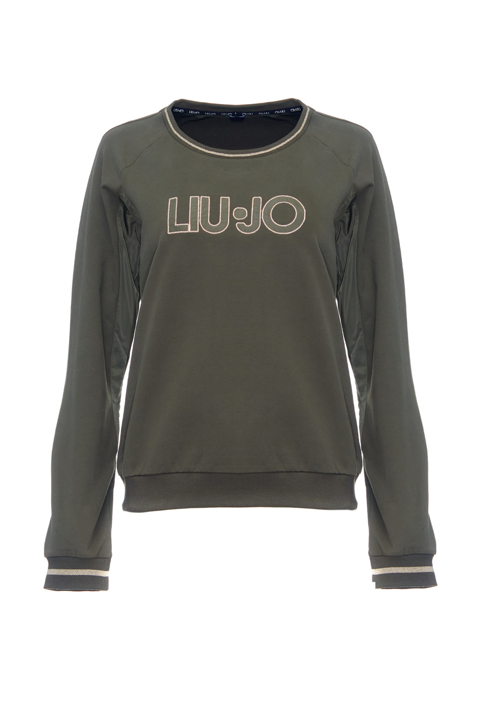 Женский Liu Jo Джемпер с логотипом на груди (цвет ), артикул TF1066F0843 | Фото 1