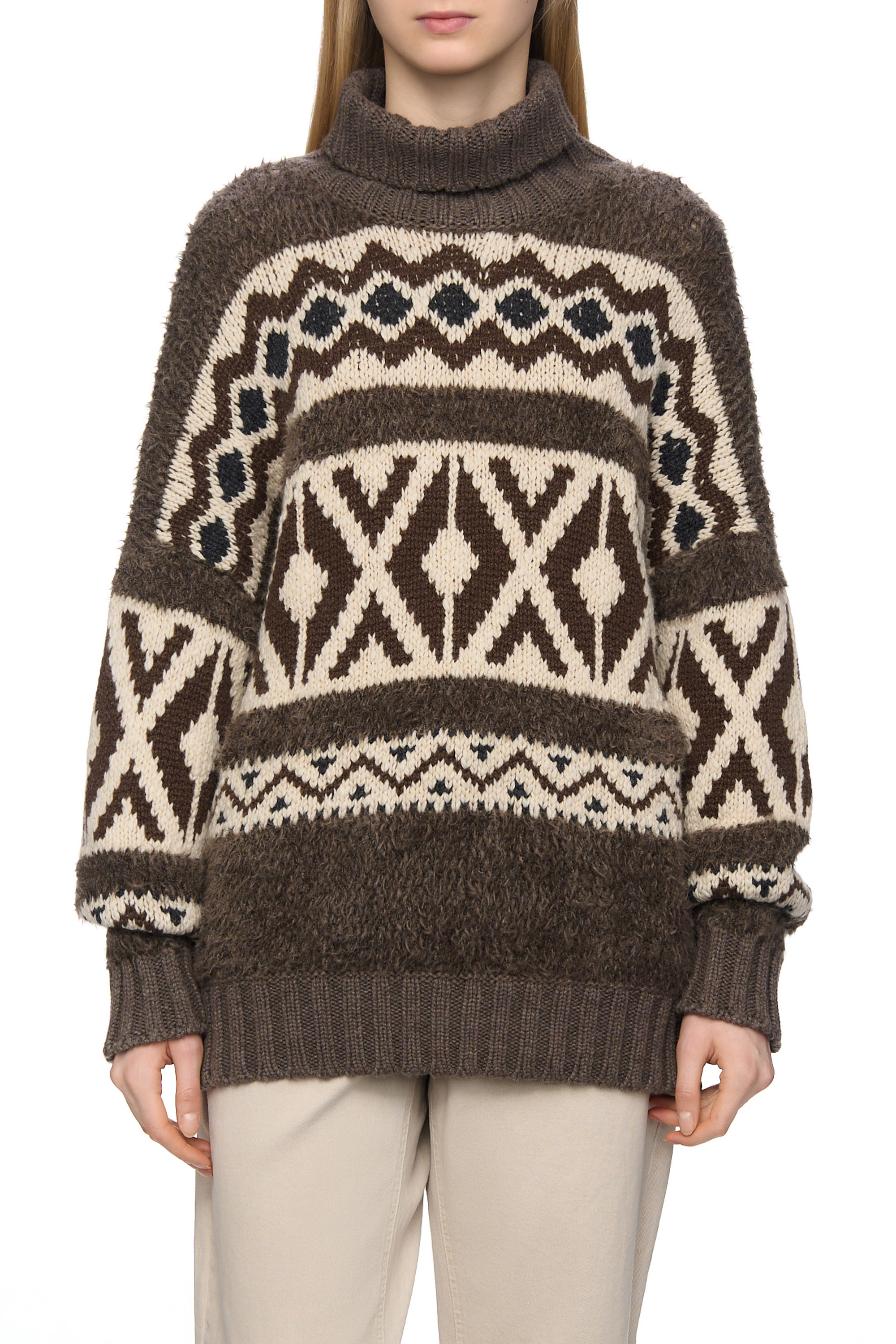 Brunello Cucinelli ❤ женский свитер из кашемира со скидкой 40