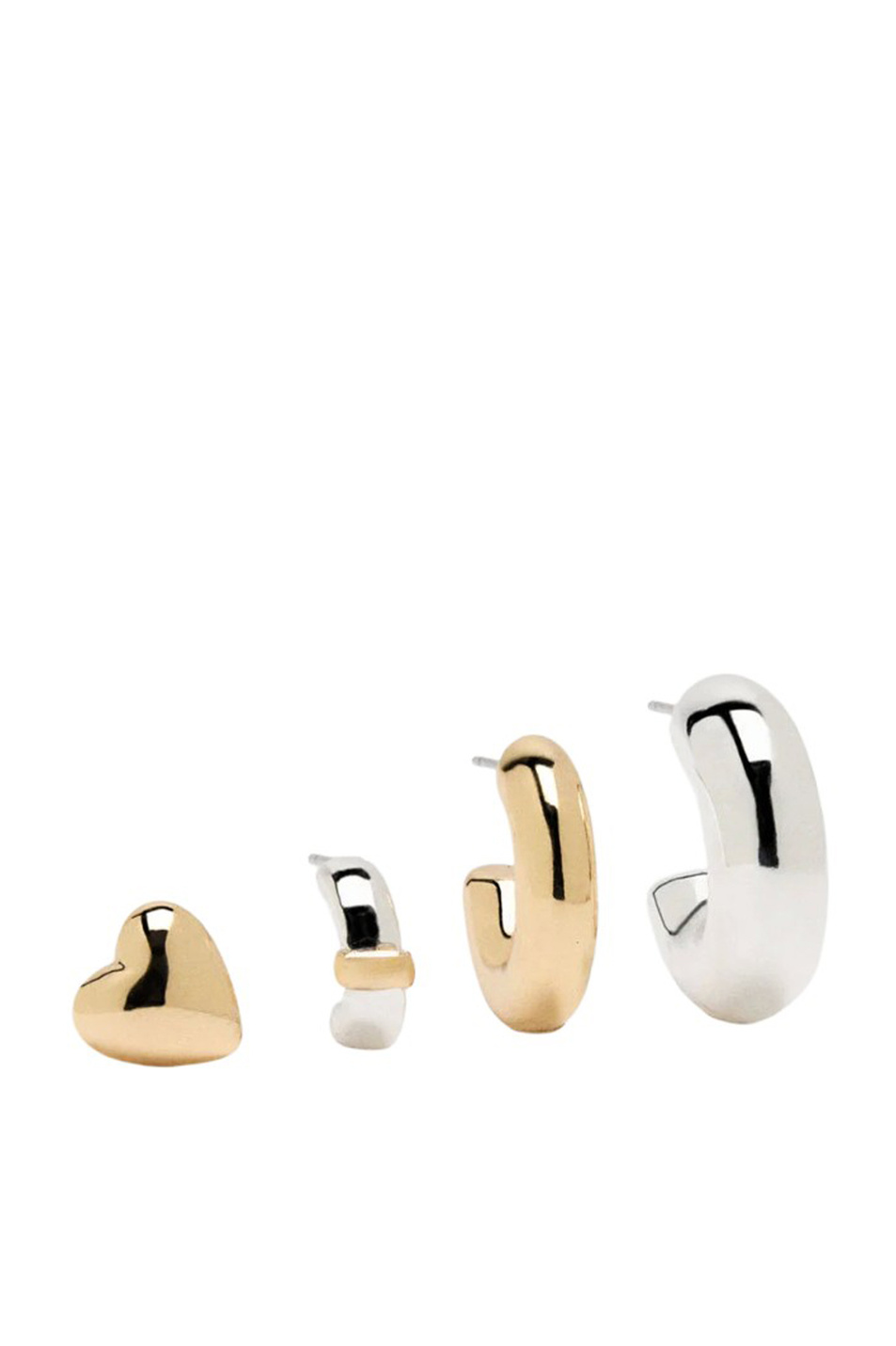 Женский Parfois Серьги в комплекте из 4 пар (цвет ), артикул 243196 | Фото 1