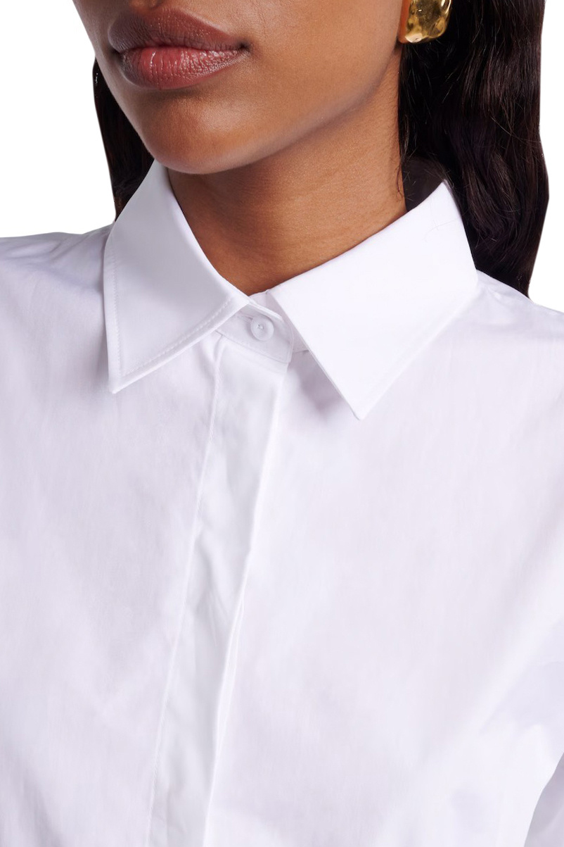 Женский Max Mara Рубашка TAZZINA из хлопка (цвет ), артикул 2611111052 | Фото 6