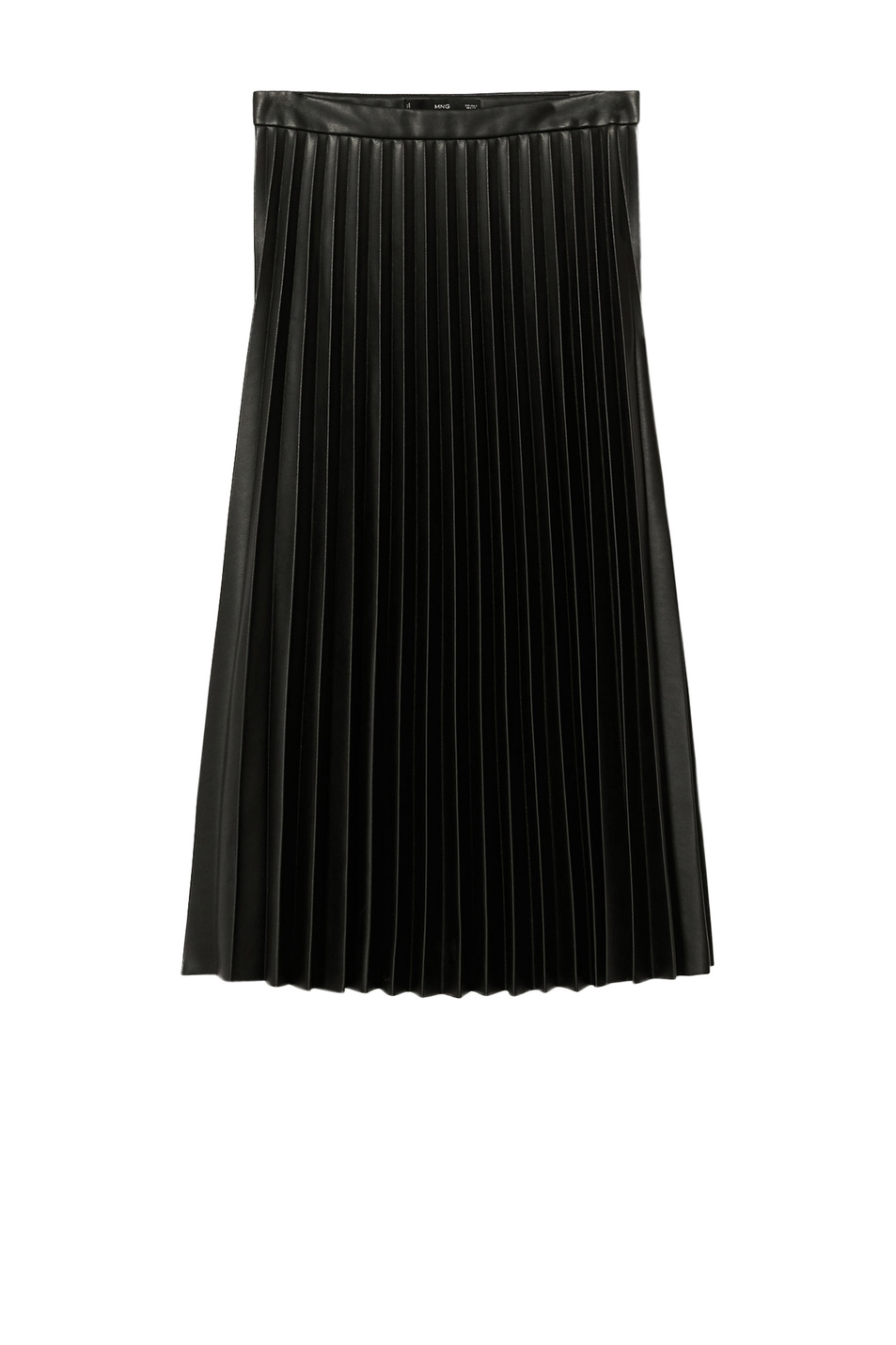 Женский Mango Плиссированная юбка LONG из искусственной кожи (цвет ), артикул 47032003 | Фото 1