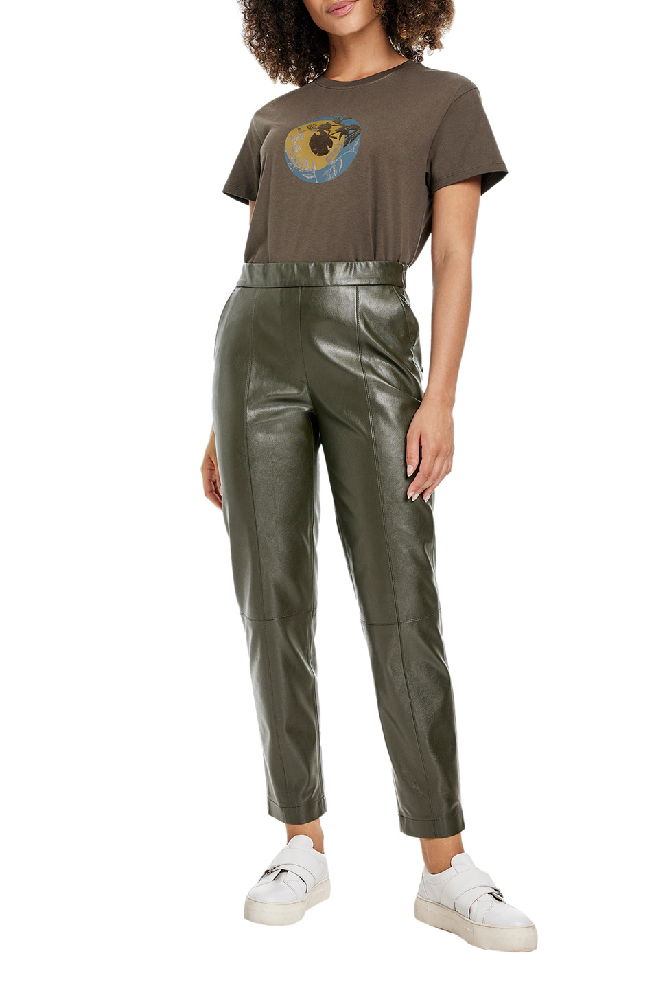 Женский Gerry Weber Брюки из искусственной кожи (цвет ), артикул 820009-31257 | Фото 3
