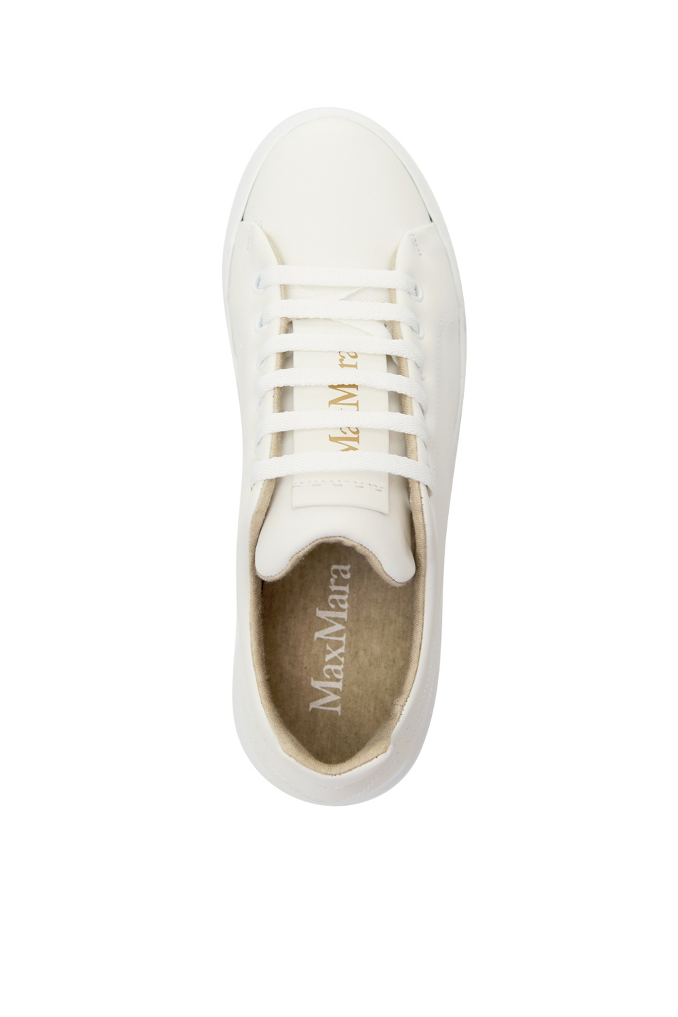 Женский Max Mara Кеды MAXIV из натуральной кожи (цвет ), артикул 47610726 | Фото 4