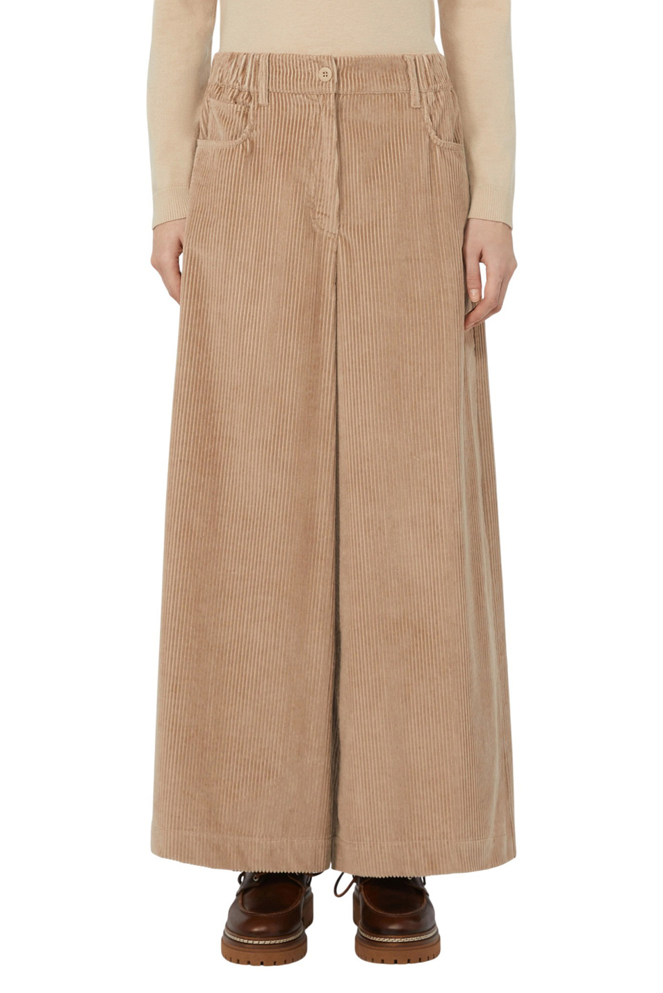 Женский Weekend Max Mara Брюки URSOLA вельветовые (цвет ), артикул 2525136102 | Фото 3