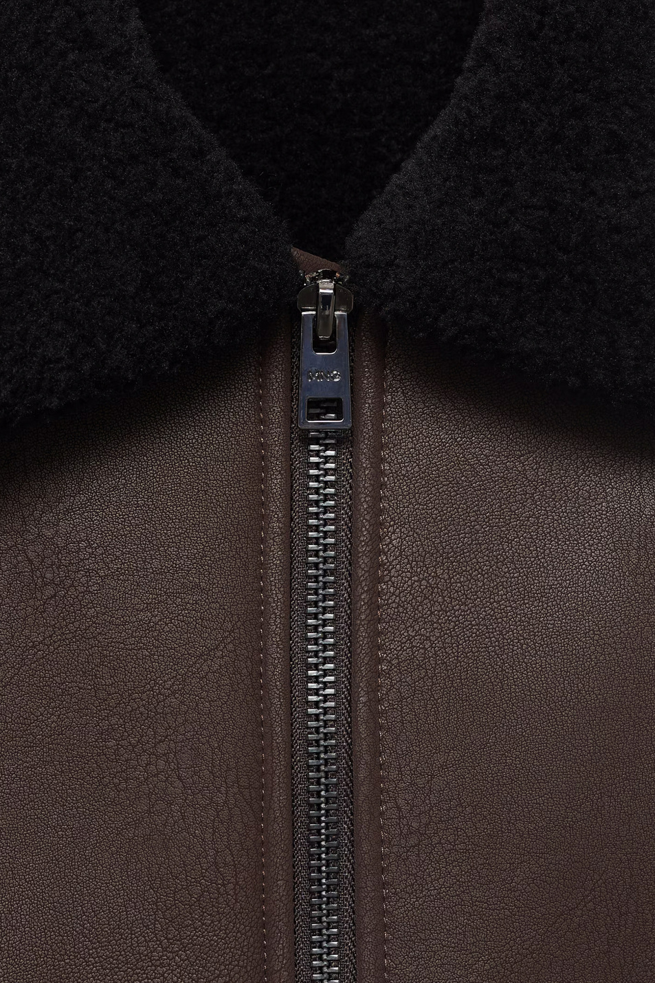 Мужской Mango Man Куртка OULU из искусственной кожи (цвет ), артикул 17061518 | Фото 5