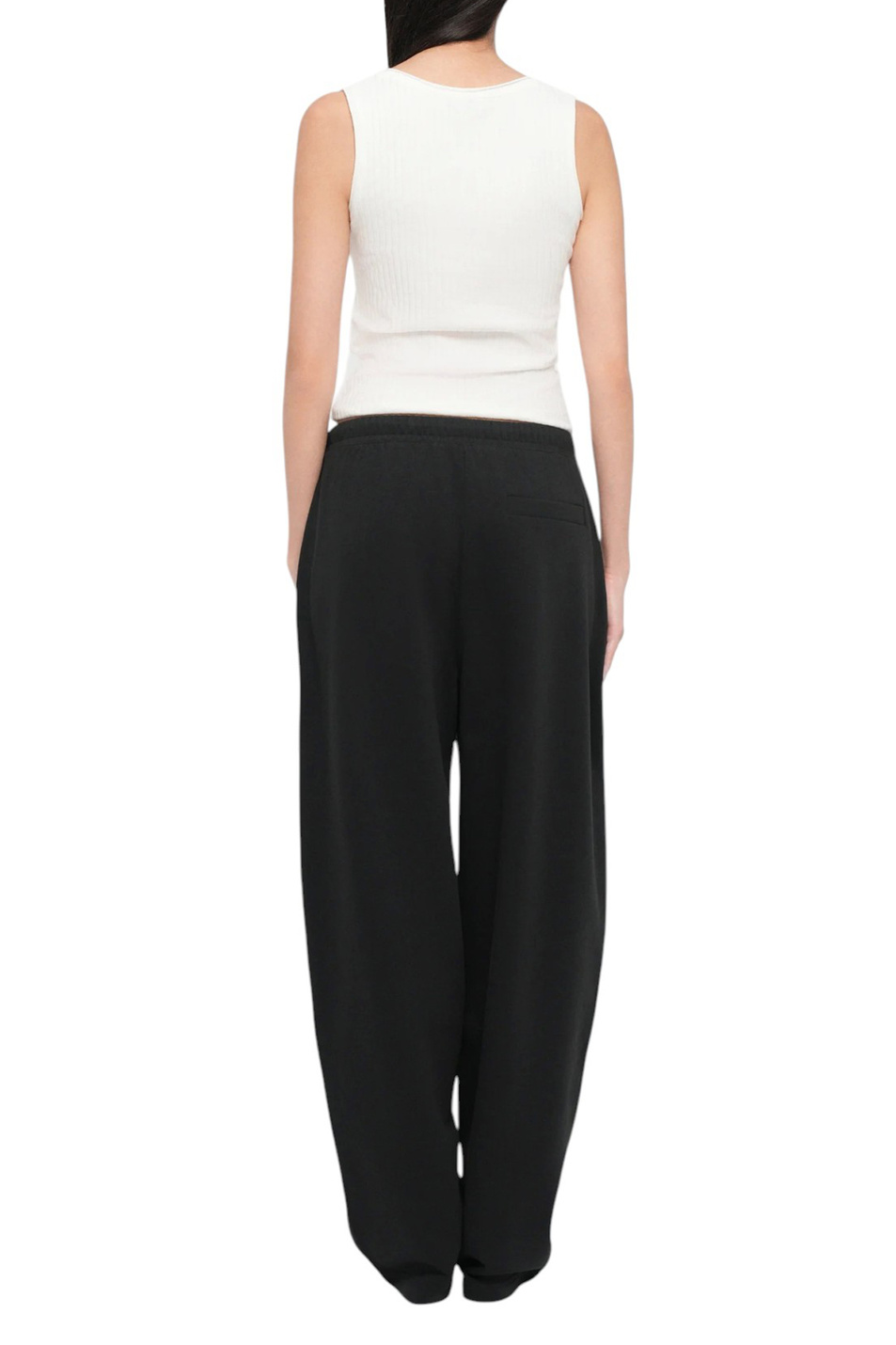 Брюки LORD однотонные|Основной цвет:Черный Женский Sportmax Брюки LORD однотонные (цвет ), артикул 2522786025 | Фото 5