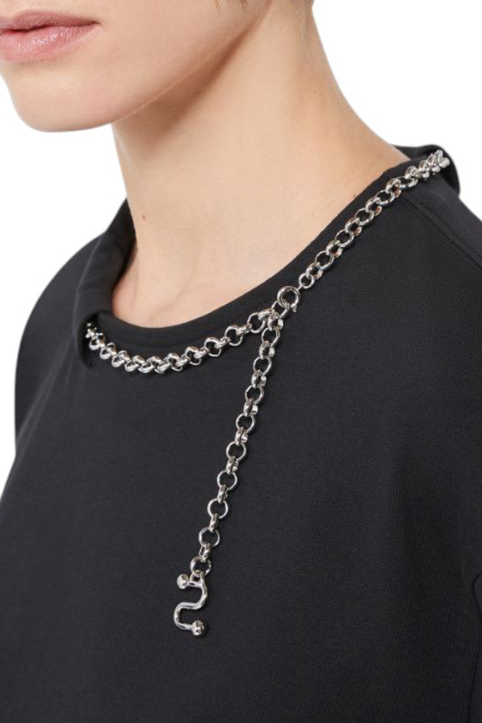 Женский Sportmax Футболка OBLATO из хлопка (цвет ), артикул 2522946025 | Фото 5
