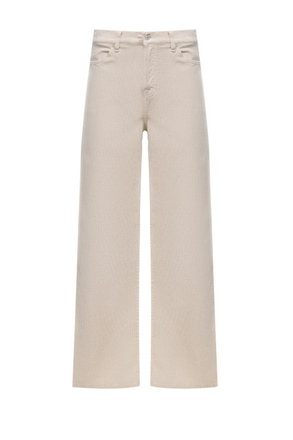 Вельветовые брюки ZOEY Corduroy Winter White|Основной цвет:Кремовый|Артикул:JSZOB770WW | Фото 1