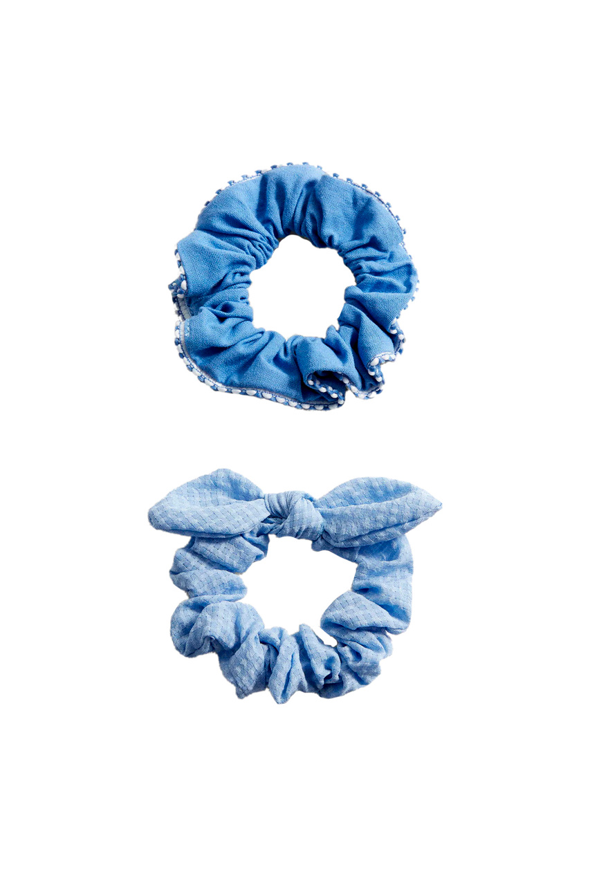 Резинка для волос VICHYS в комплекте из 2 шт|Основной цвет:Синий|Артикул:57050060 | Фото 1
