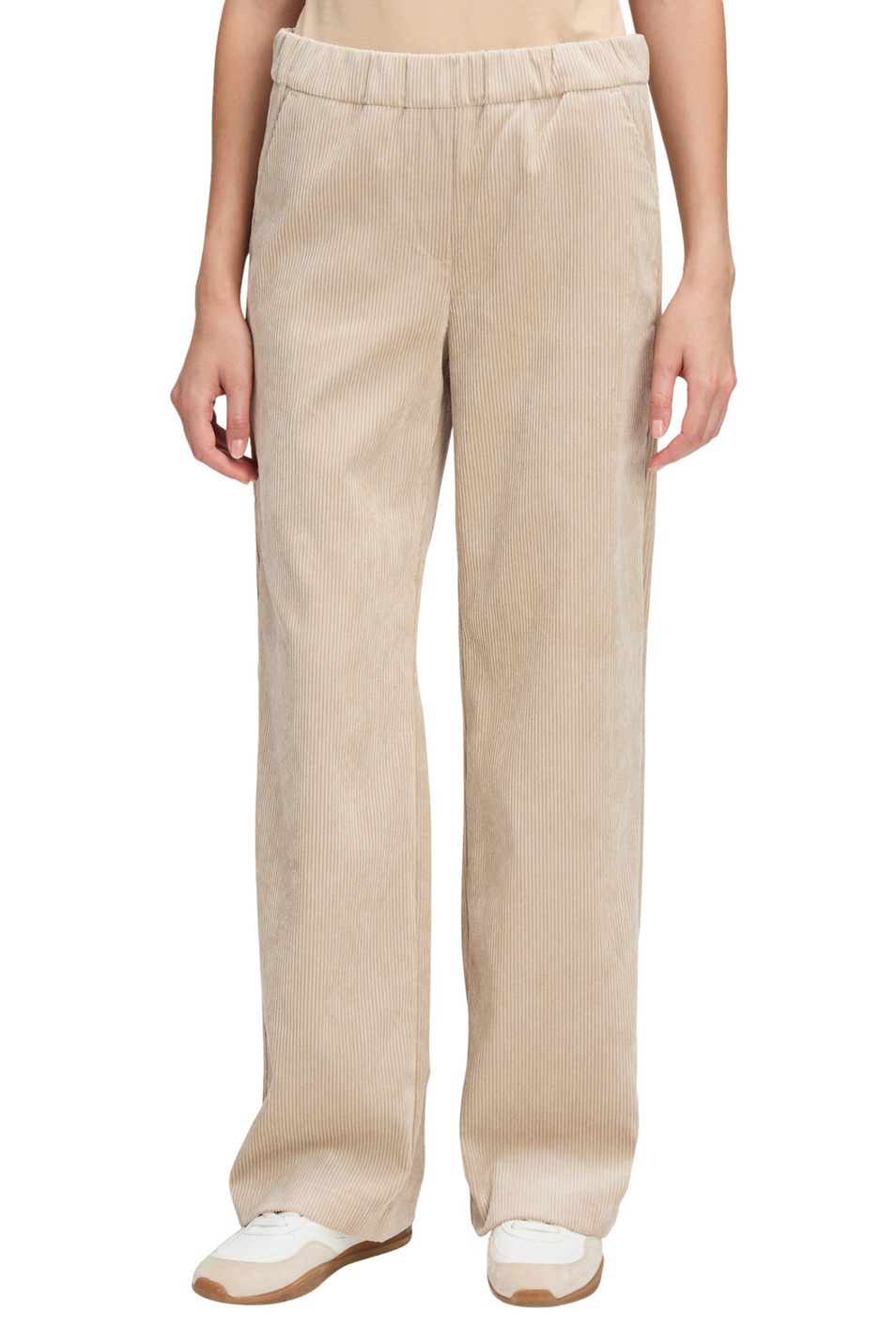 Брюки с эластичным поясом|Основной цвет:Бежевый Женский Betty Barclay Брюки с эластичным поясом (цвет ), артикул 6104/1663 | Фото 4