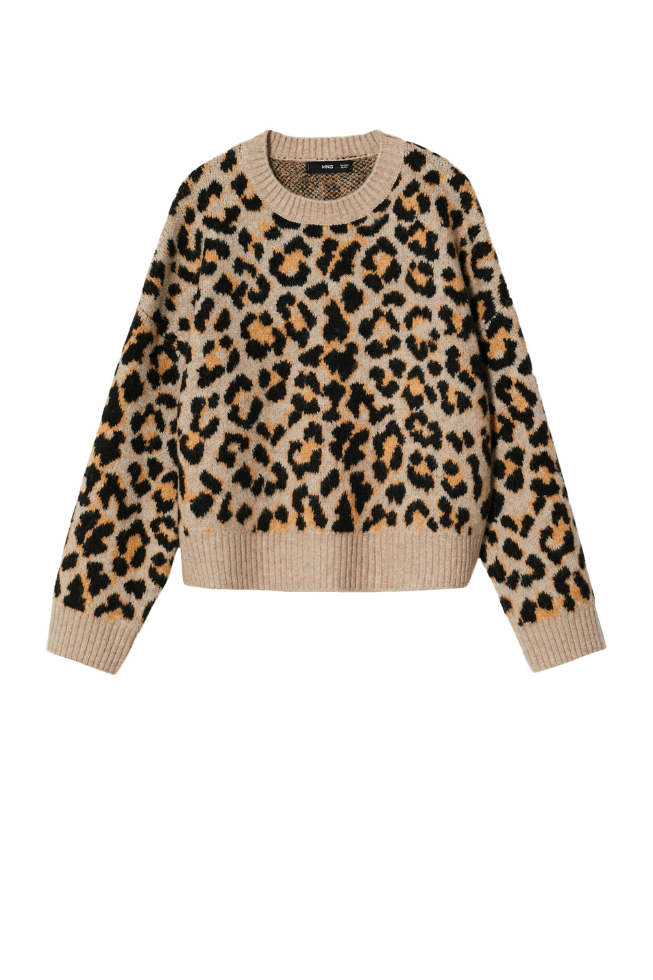 Женский Mango Свитер LEOPARD (цвет ), артикул 37075929 | Фото 1