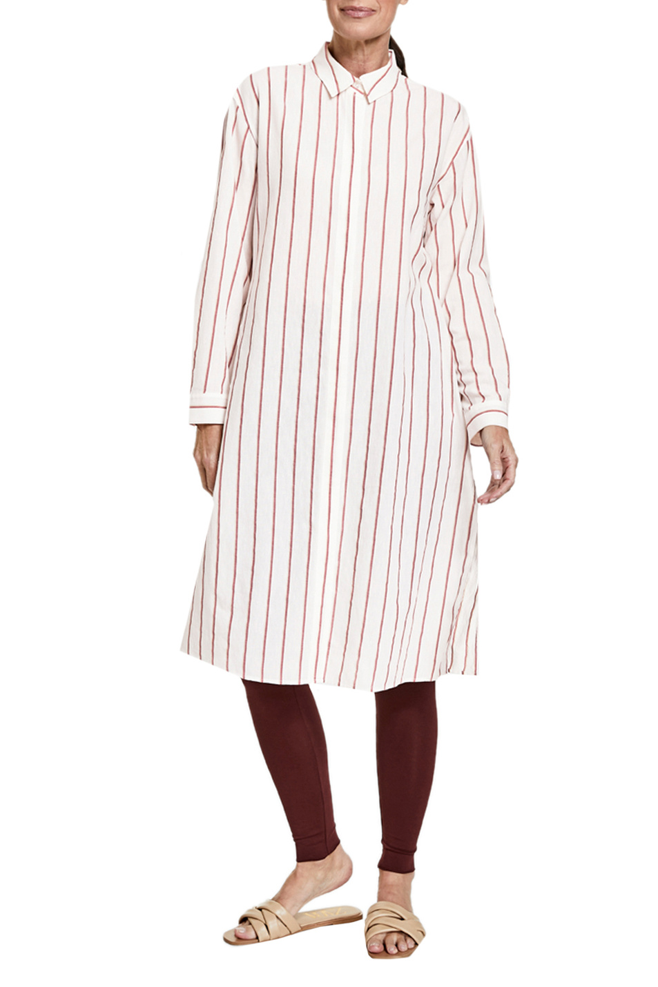 Женский Gerry Weber Платье-рубашка в полоску (цвет ), артикул 760047-31425 | Фото 3