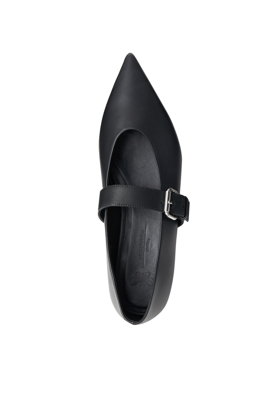 Балетки GEL из натуральной кожи|Основной цвет:Черный Женский Weekend Max Mara Балетки GEL из натуральной кожи (цвет ), артикул 2615521054 | Фото 4