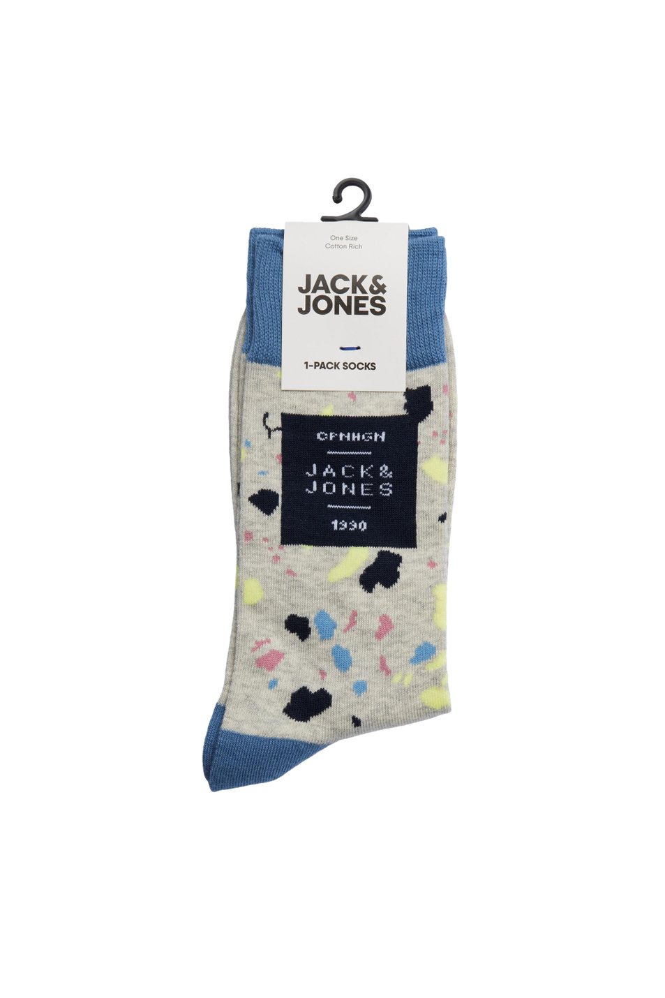Jack & Jones Носки из эластичного хлопка с принтом (цвет ), артикул 12194953 | Фото 2