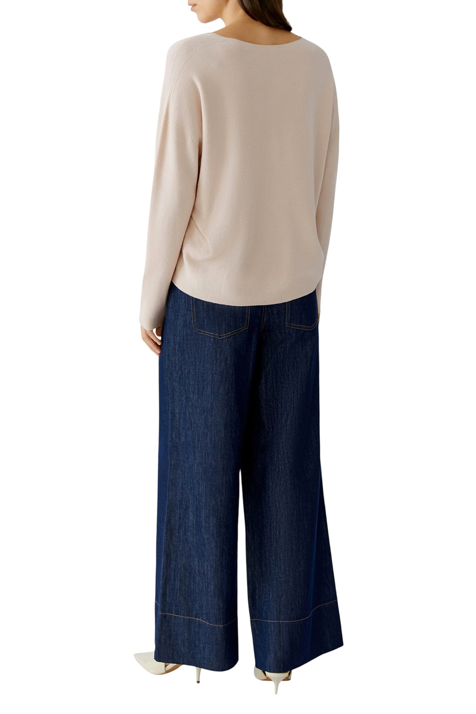 Женский OUI Пуловер однотонный (цвет ), артикул 93708 | Фото 5