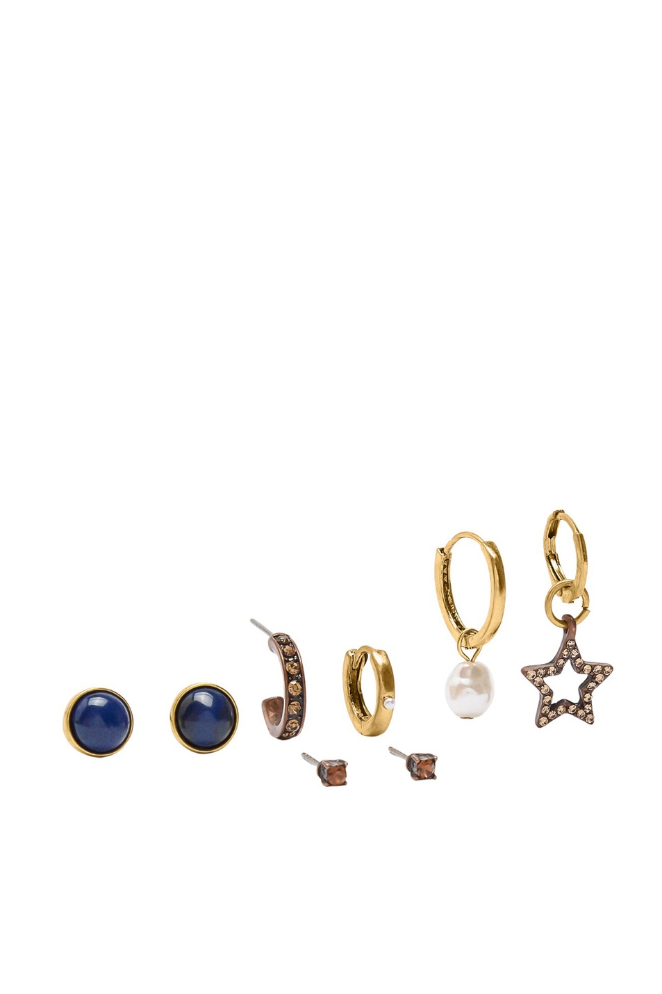 Женский Parfois Серьги в комплекте из 4 пар (цвет ), артикул 241635 | Фото 1