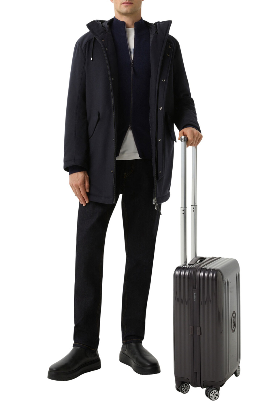 Кардиган DEXTER на молнии|Основной цвет:Синий Мужской Bogner Кардиган DEXTER на молнии (цвет ), артикул 88822761 | Фото 3