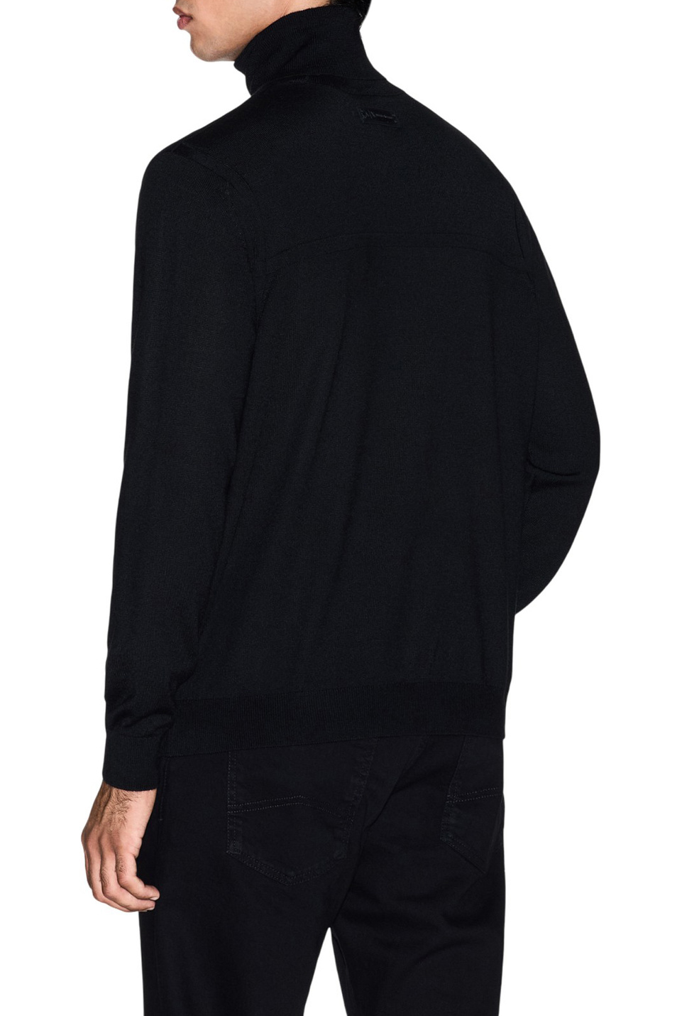 Мужской Armani Exchange Водолазка из смесовой шерсти (цвет ), артикул XM000900-AF11982 | Фото 4