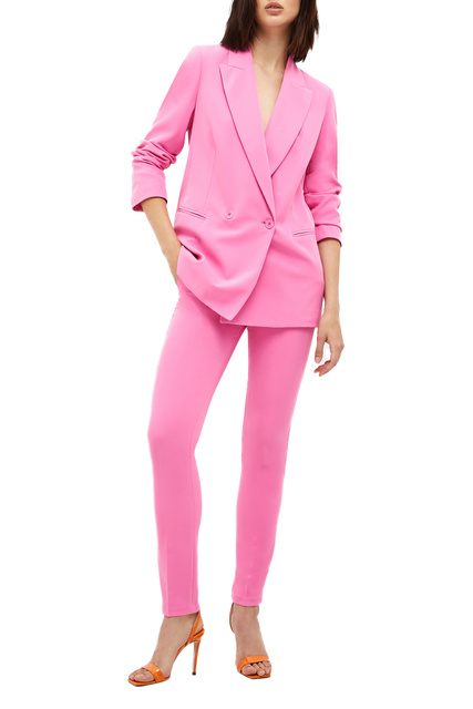 Пиджак свободного кроя|Основной цвет:Розовый|Артикул:WA3433T7896 | Фото 2