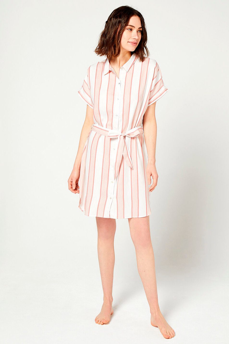 Etam Платье-рубашка в полоску LONGO (цвет ), артикул 6517292 | Фото 2
