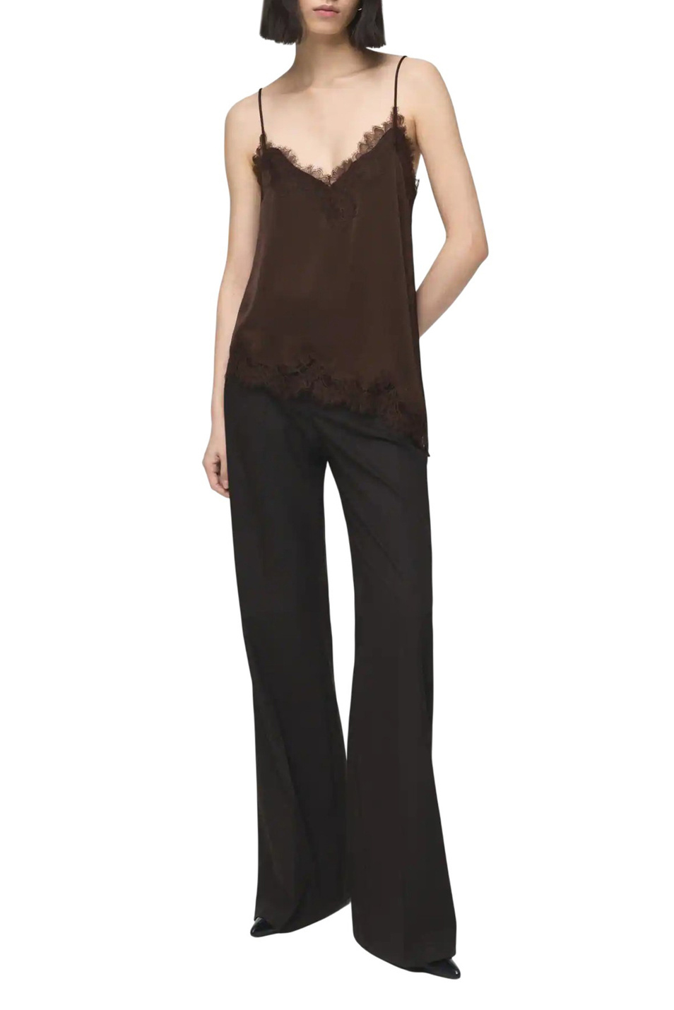 Женский Mango Топ TITY с кружевом (цвет ), артикул 27074089 | Фото 2