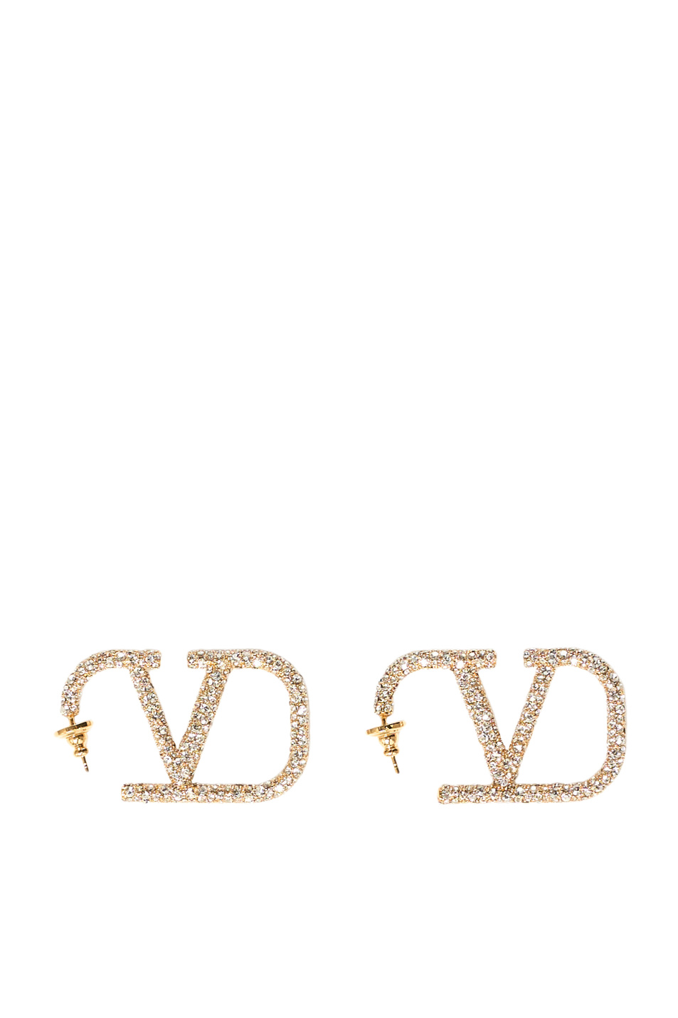 Женский Valentino Серьги VLogo Signature с кристаллами Swarovski (цвет ), артикул 9W2J0G04YCW | Фото 1