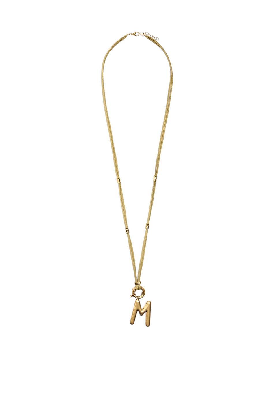 Женский Parfois Ожерелье из шнура с буквой (цвет ), артикул 239193 | Фото 1