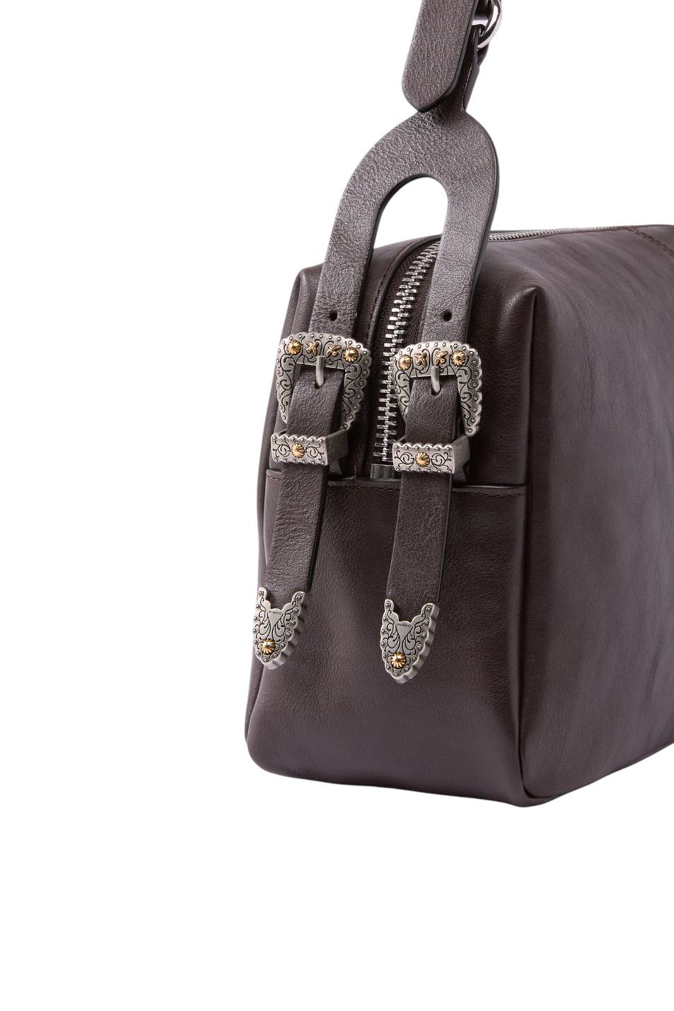 Женский Pinko Сумка Keeper Bag из натуральной кожи (цвет ), артикул 106676A2JG | Фото 3