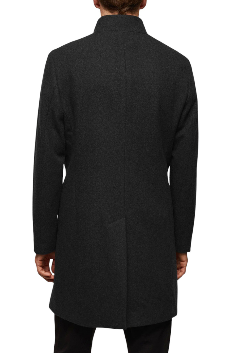 Мужской Mango Man Пальто однотонное FUNNEL (цвет ), артикул 57025950 | Фото 4