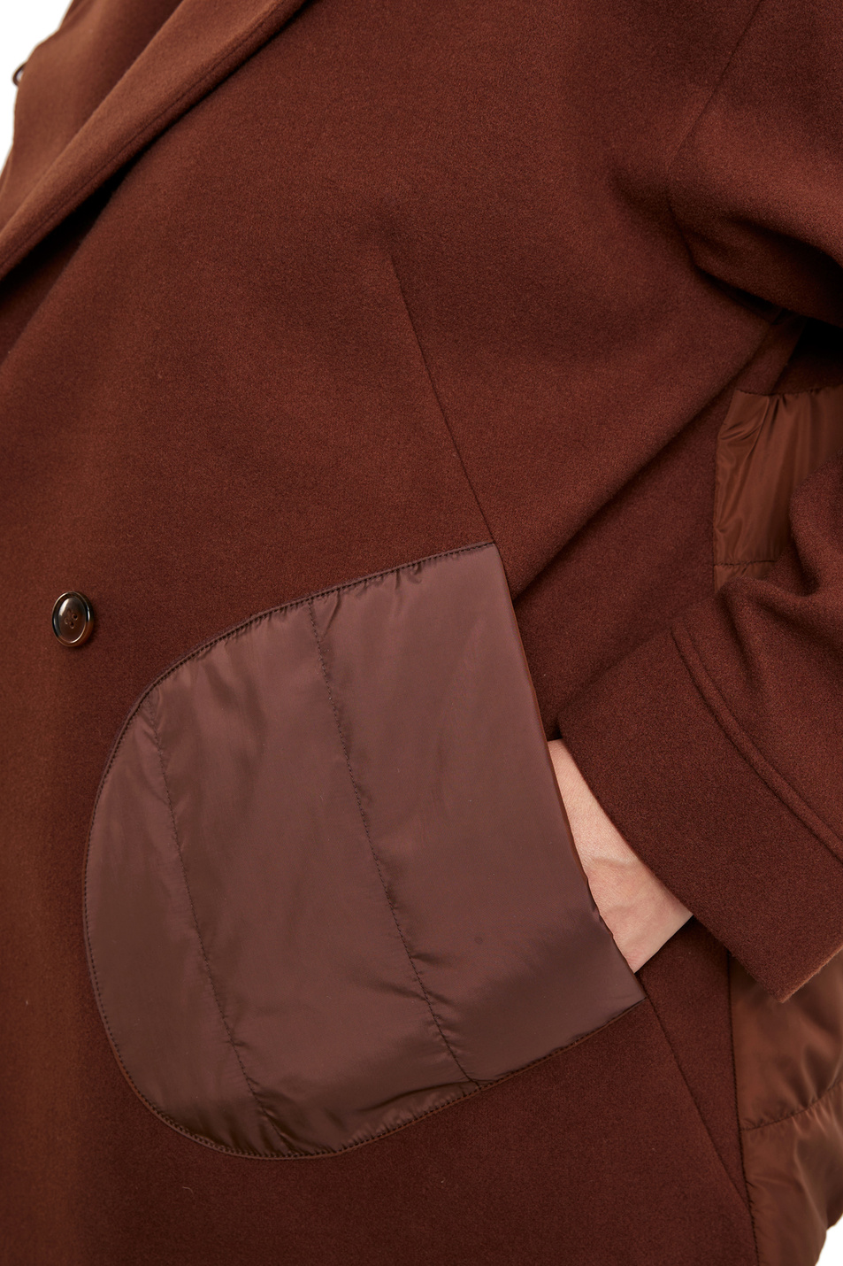 Samoon Короткое пальто со стегаными деталями (цвет ), артикул 150019-21507 | Фото 4