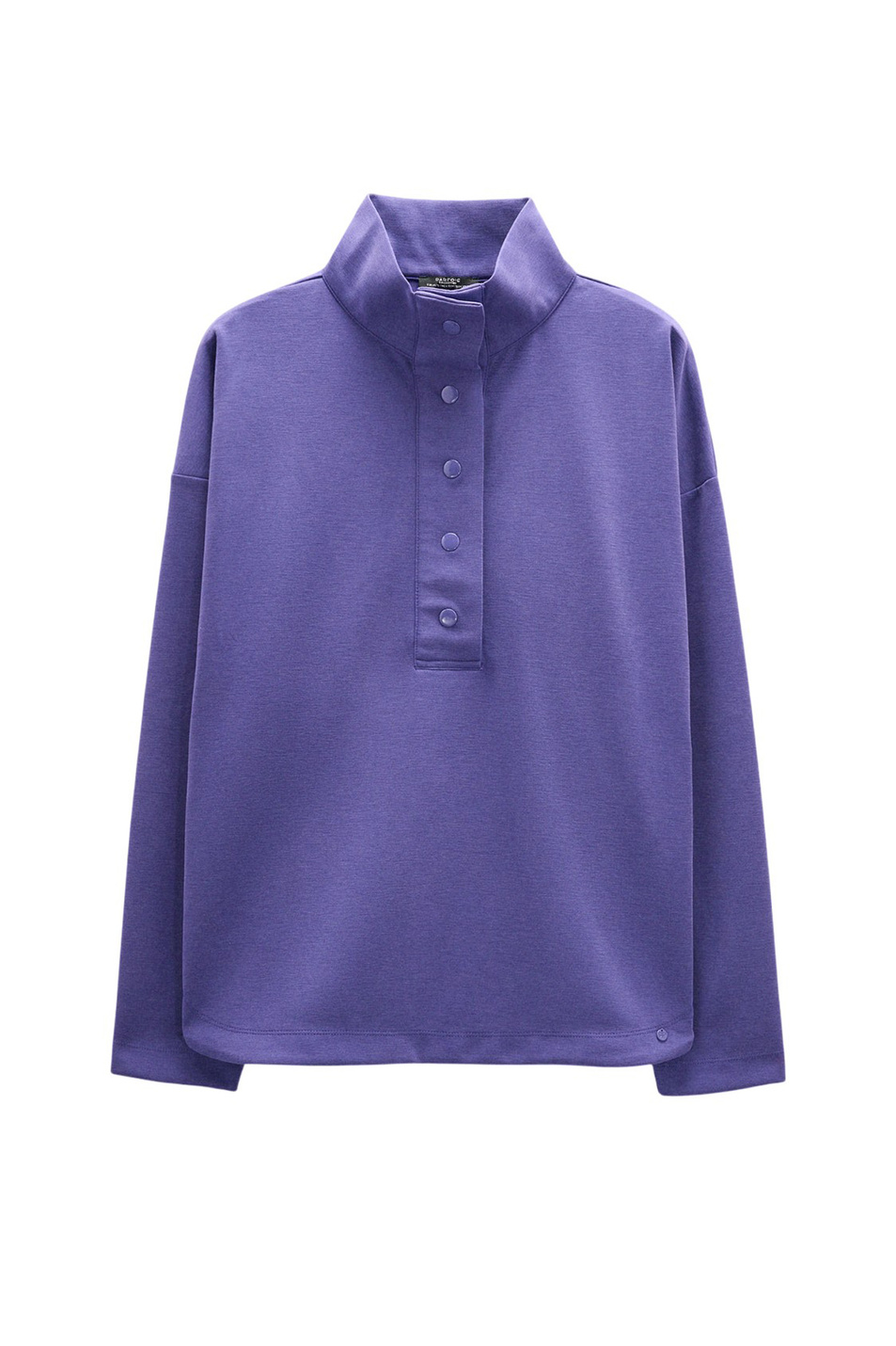 Свитшот однотонный|Основной цвет:Фиолетовый Женский Parfois Свитшот однотонный (цвет ), артикул 241805 | Фото 1