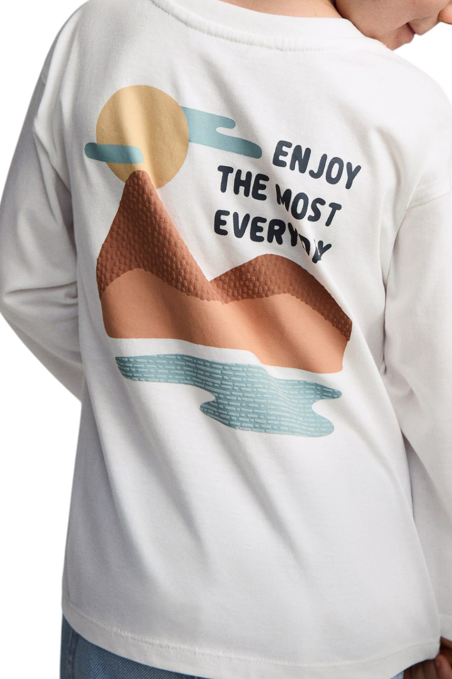 Мальчикам Mango Kids Лонгслив MOST из хлопка (цвет ), артикул 87093640 | Фото 4