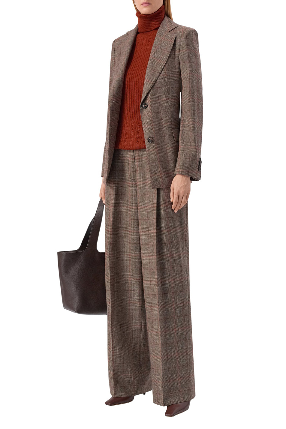 Женский Kiton Свитер из кашемира и шелка (цвет ), артикул D6071532368005 | Фото 3