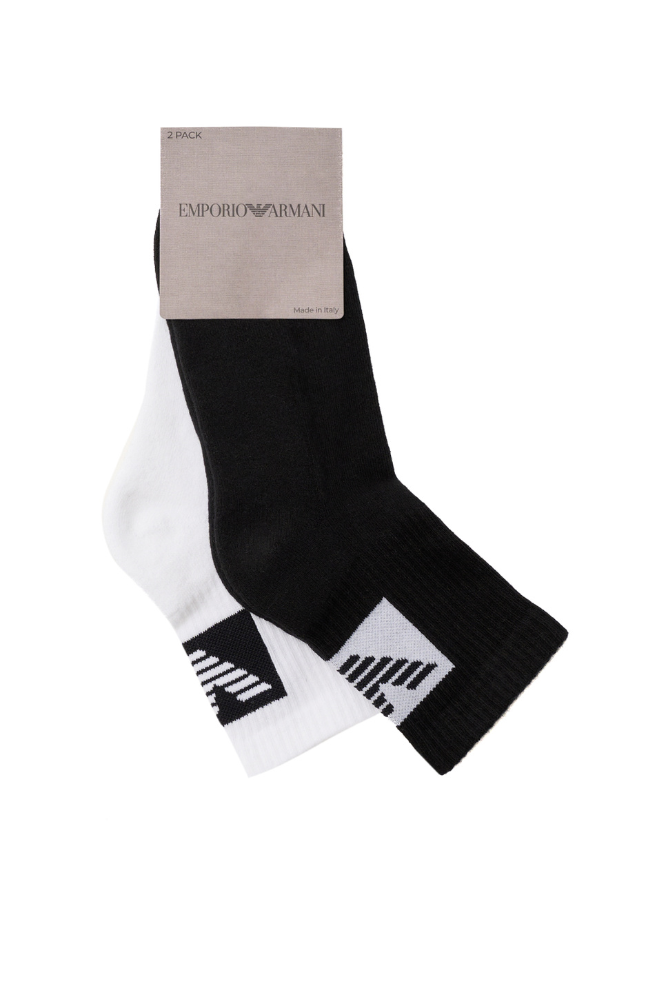 Мужской Emporio Armani Носки в комплекте из 2 пар (цвет ), артикул EM000540-AF18263 | Фото 1