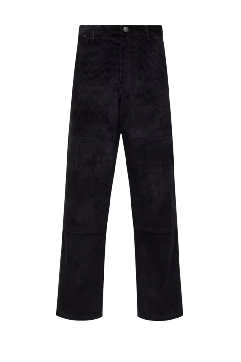 Брюки штроксовые|Основной цвет:Черный Мужской Moncler Брюки штроксовые (цвет ), артикул K20912A00023-549UU | Фото 1