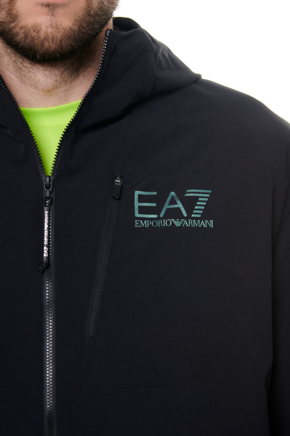 Мужской EA7 Анорак с логотипом (цвет ), артикул 3DPM32-PNFWZ | Фото 7
