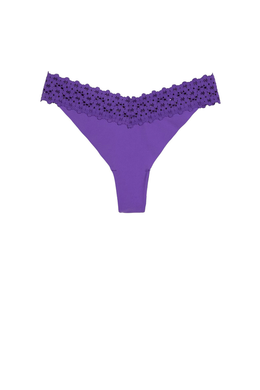 Трусы-танга WISH|Основной цвет:Фиолетовый|Артикул:6524353 | Фото 1