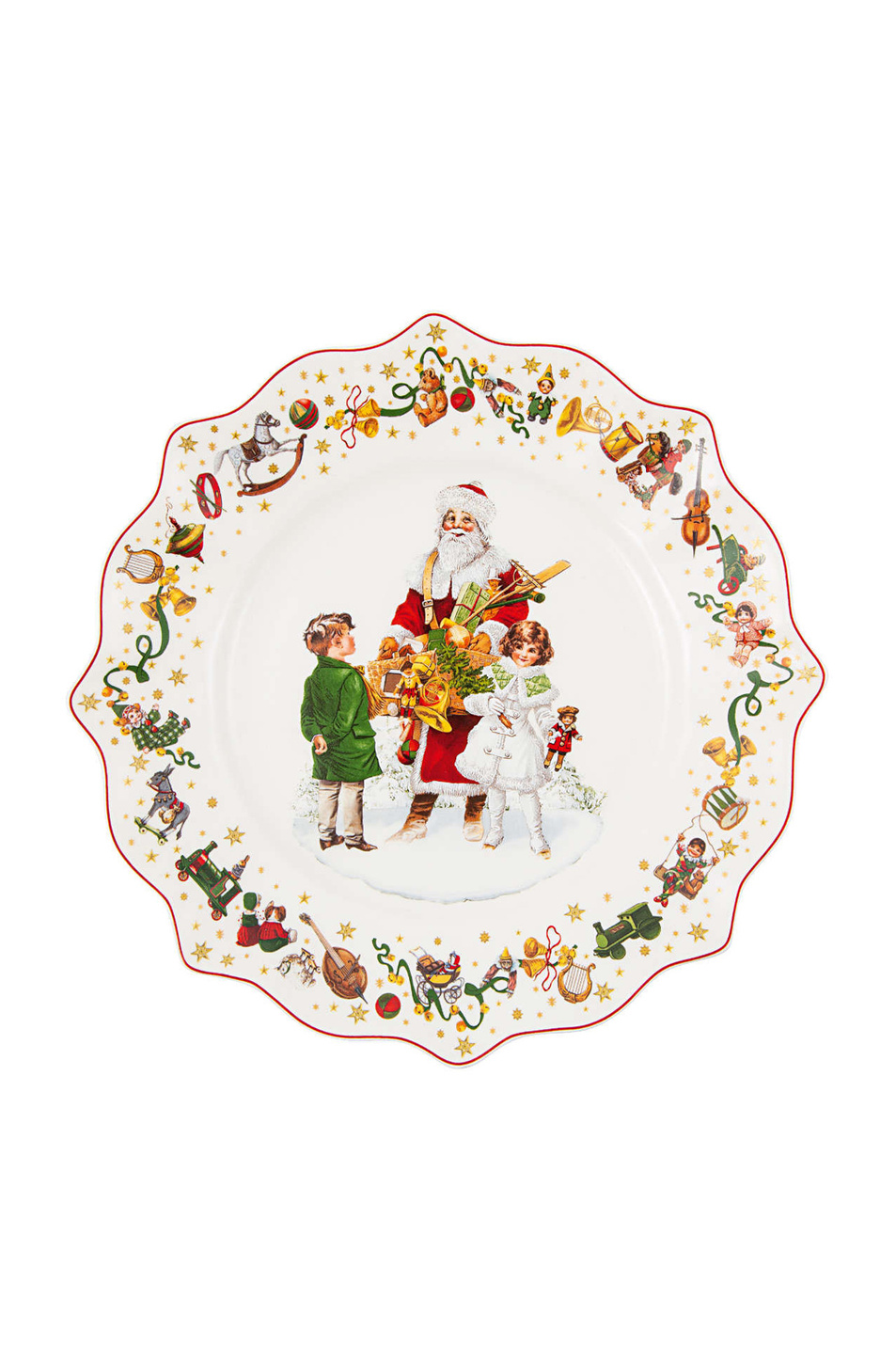 Не имеет пола Villeroy & Boch Тарелка салатная с новогодним принтом, 24 см (цвет ), артикул 14-8626-2645 | Фото 1