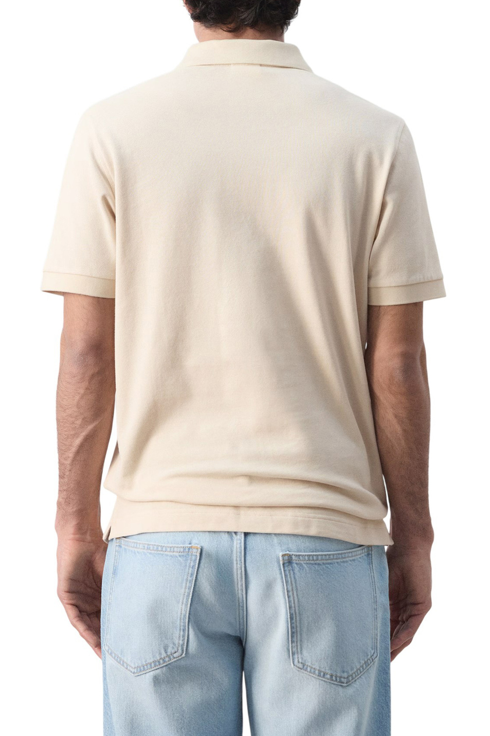 Мужской Mango Man Поло REA из хлопка (цвет ), артикул 27024427 | Фото 4