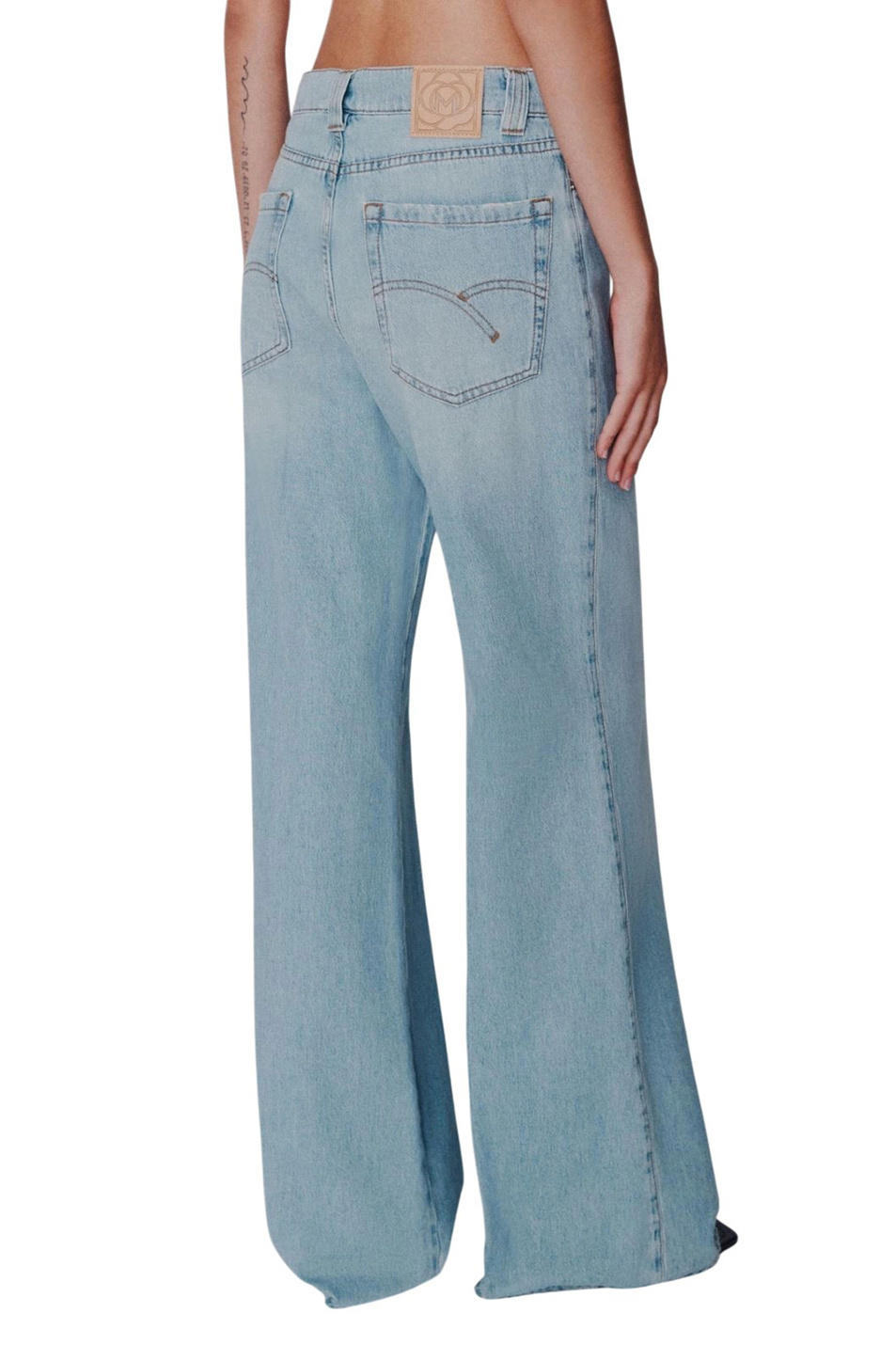 Женский MARELLA Джинсы MLSWLEG из хлопка (цвет ), артикул 2613181014 | Фото 4