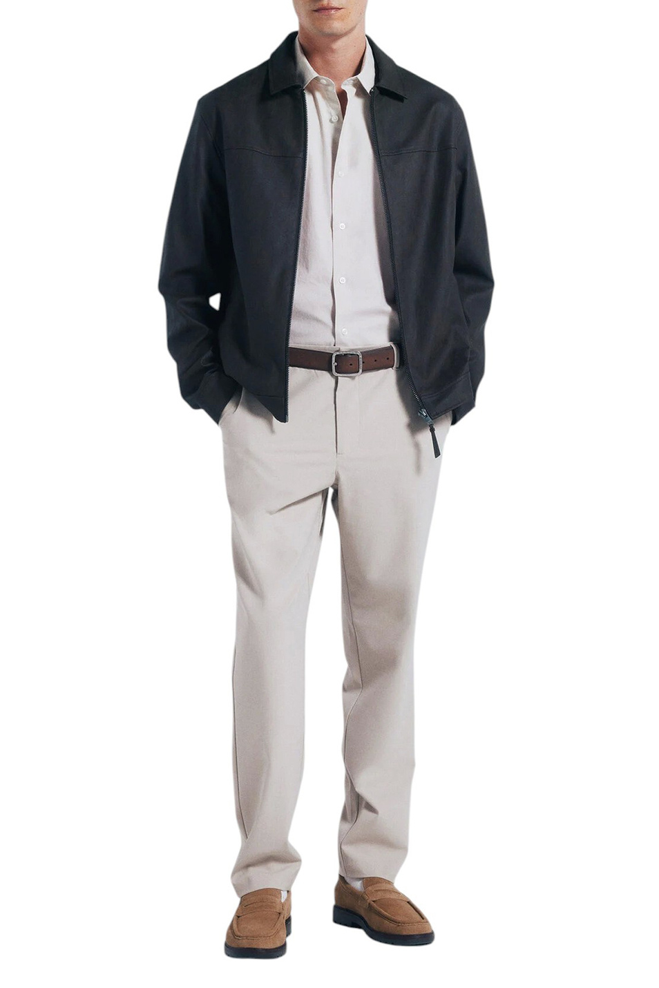 Мужской Springfield Брюки однотонные (цвет ), артикул 1552736 | Фото 2