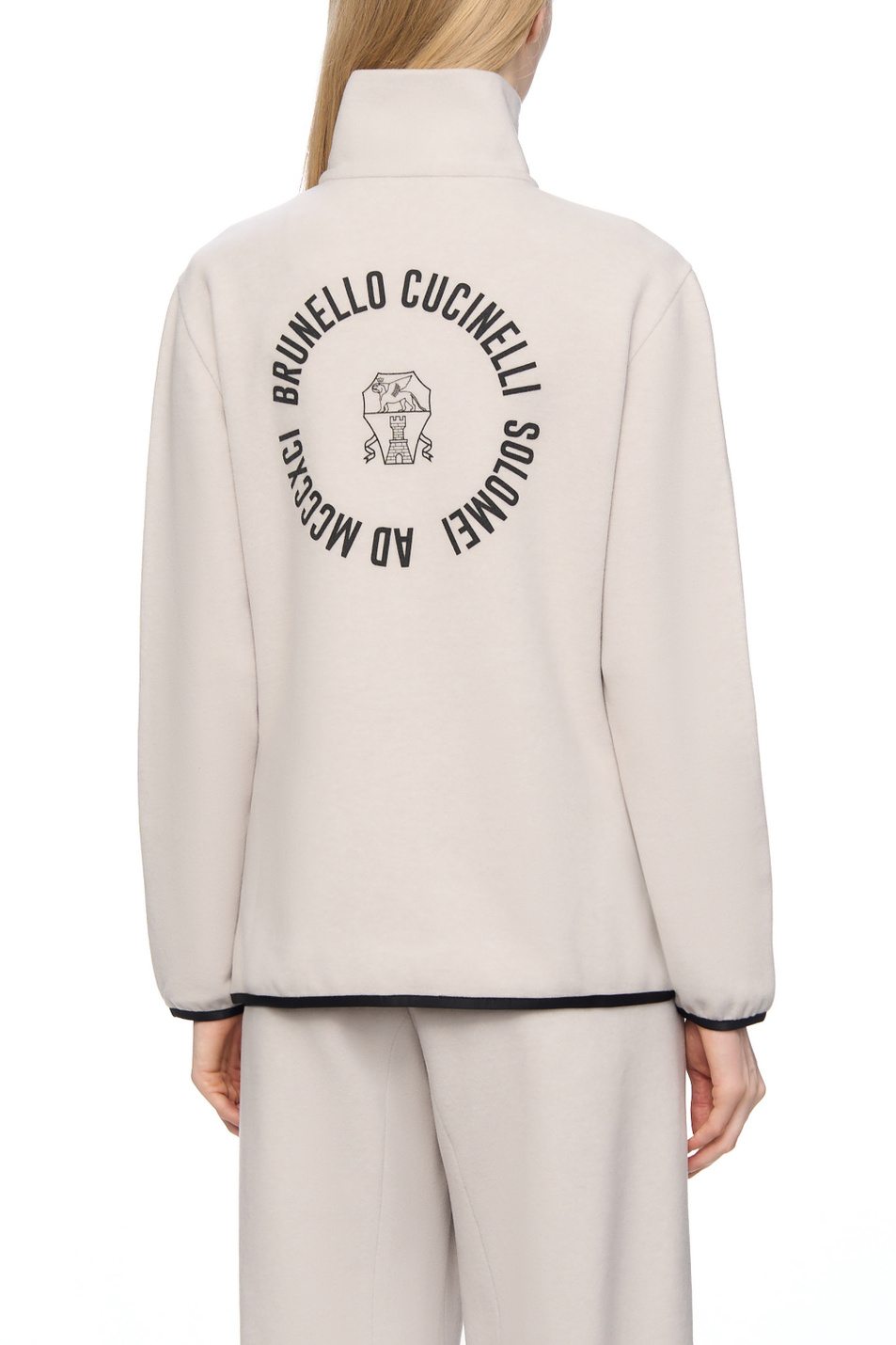 Женский Brunello Cucinelli Джемпер с воротником на молнии (цвет ), артикул MM840VB904 | Фото 5