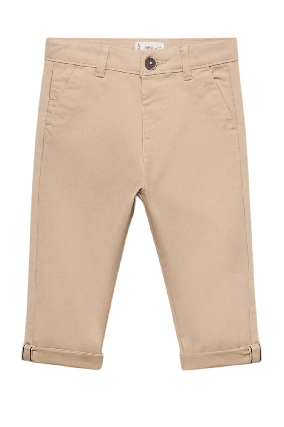 Мальчикам Mango Kids Брюки CHINO из эластичного хлопка (цвет ), артикул 17071230 | Фото 1