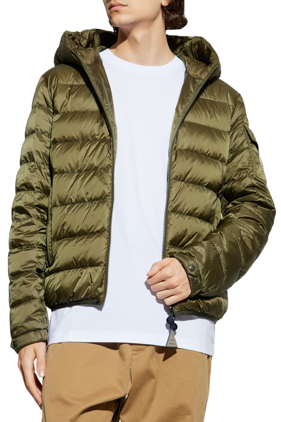 Мужской Moncler Куртка NAJAN с пуховым наполнителем (цвет ), артикул K20911A00009-597YF | Фото 3