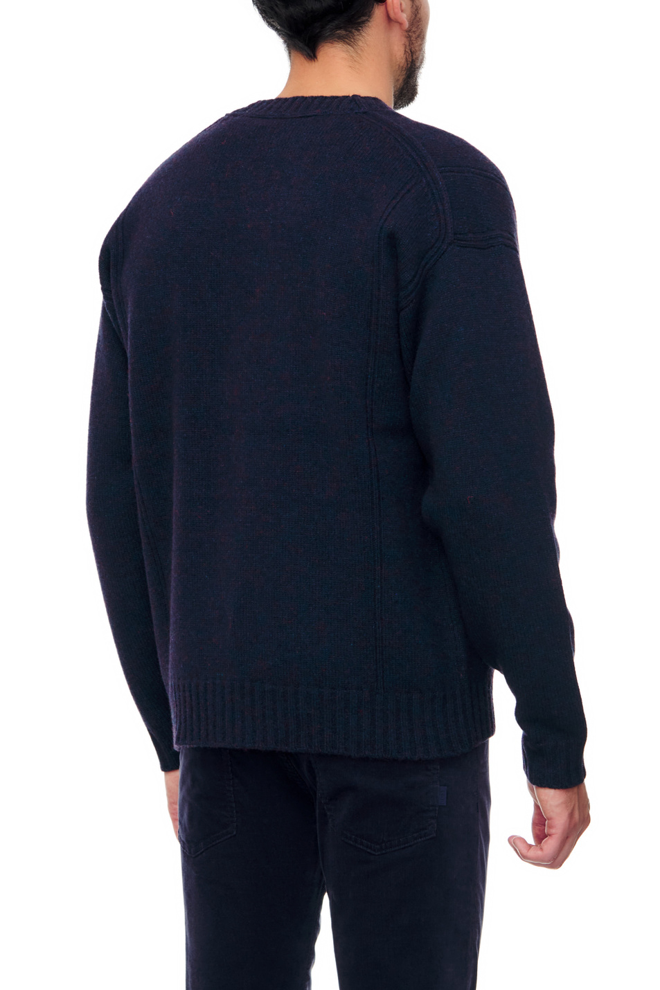 BOSS Кардиган из смесовой шерсти с карманом (цвет ), артикул 50474903 | Фото 4